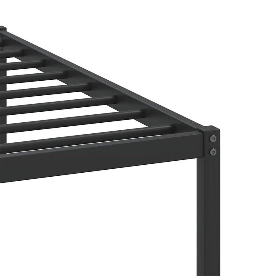 Bedframe zonder matras 193x203 cm spaanplaat bruin eikenkleurig
