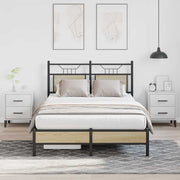 Bedframe 120x190 cm hout sonoma eiken