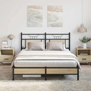 Bedframe 140x200 cm sonoma eiken