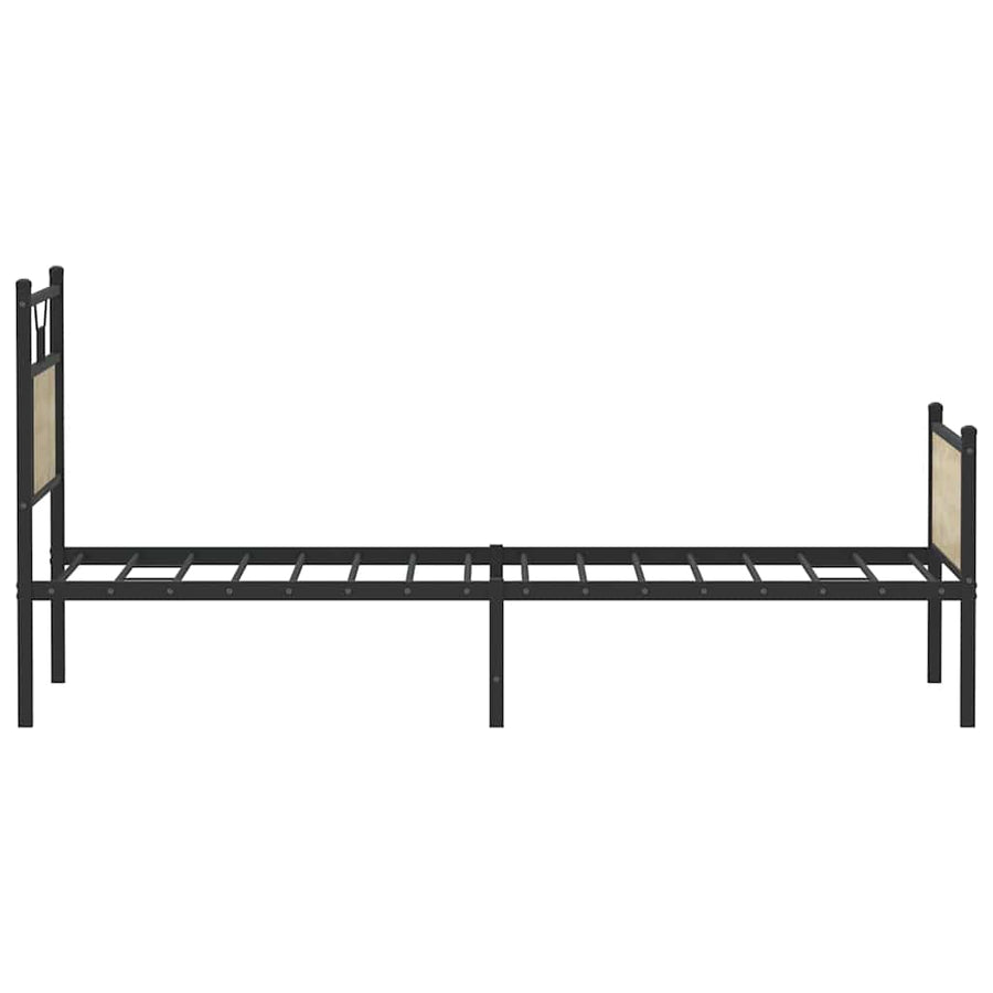Bedframe zonder matras hout sonoma eikenkleurig 90x190 cm