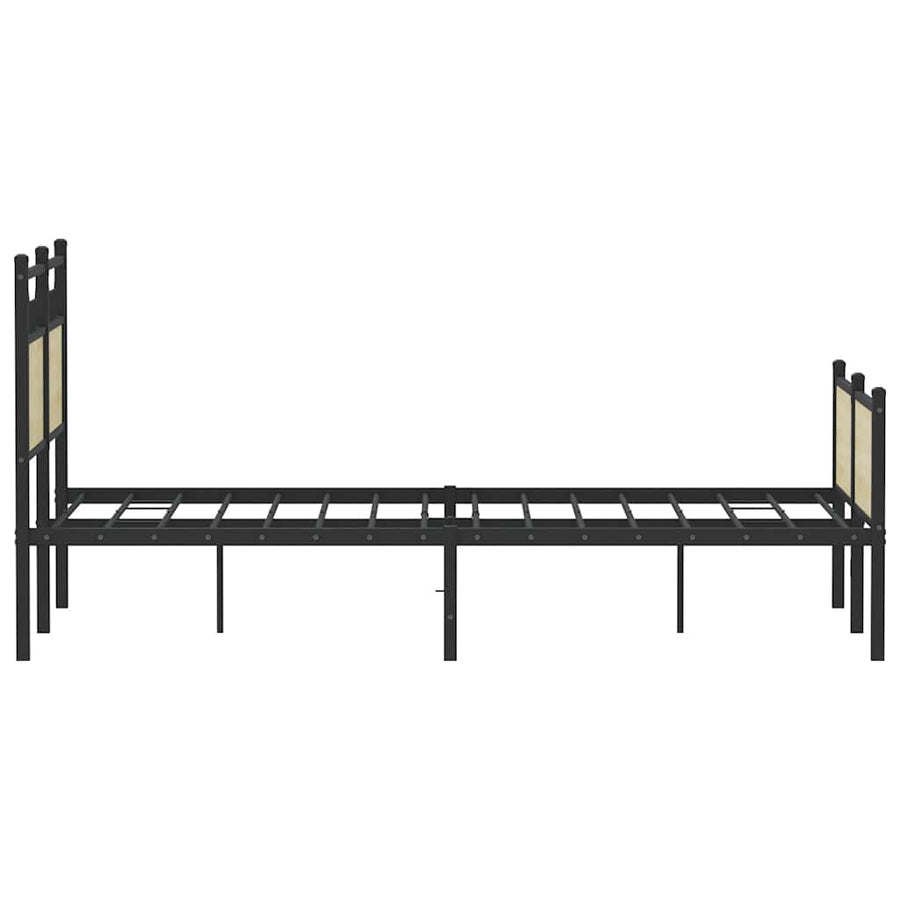 Bedframe zonder matras hout sonoma eikenkleurig 120x200 cm
