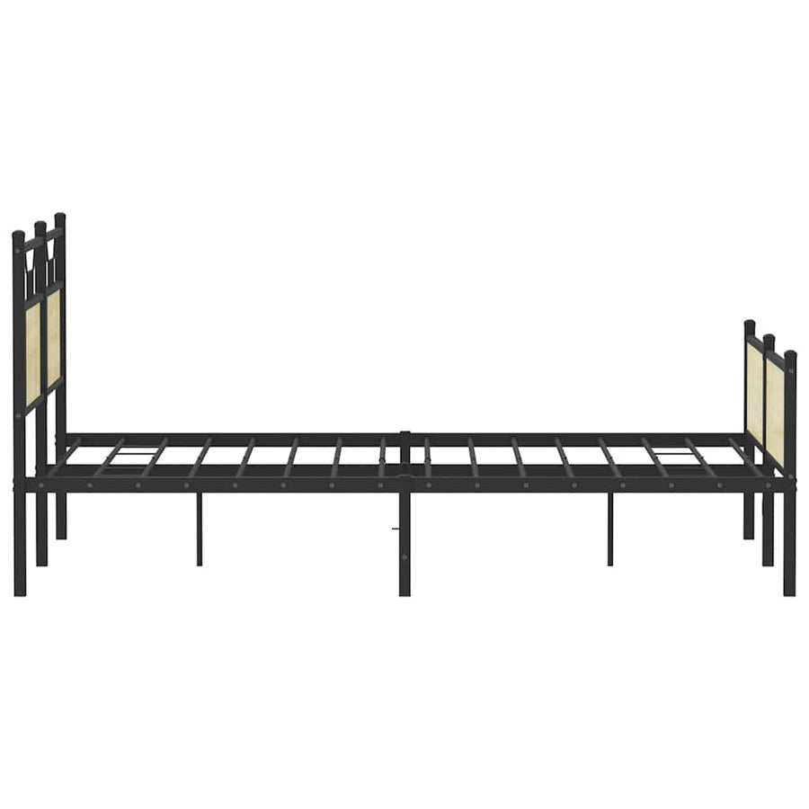 Bedframe zonder matras hout sonoma eikenkleurig 140x200 cm