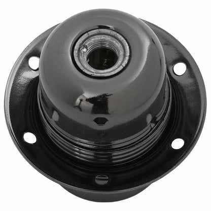 Lamphouders 2 st glanzend zwart E27