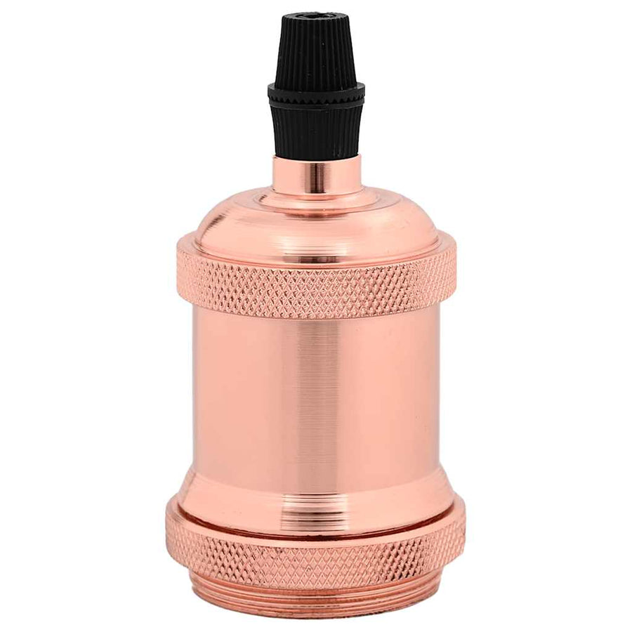 Lamphouders 2 st roségoud E27