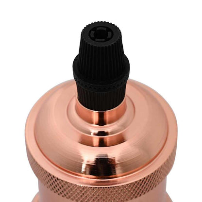 Lamphouders 2 st roségoud E27