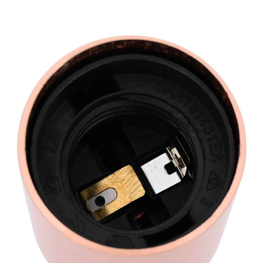 Lamphouders 2 st roségoud E27