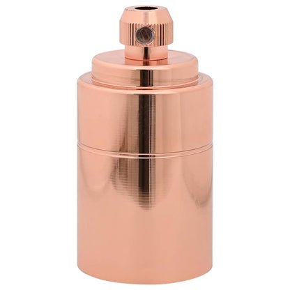 Lamphouders 2 st roségoud E27