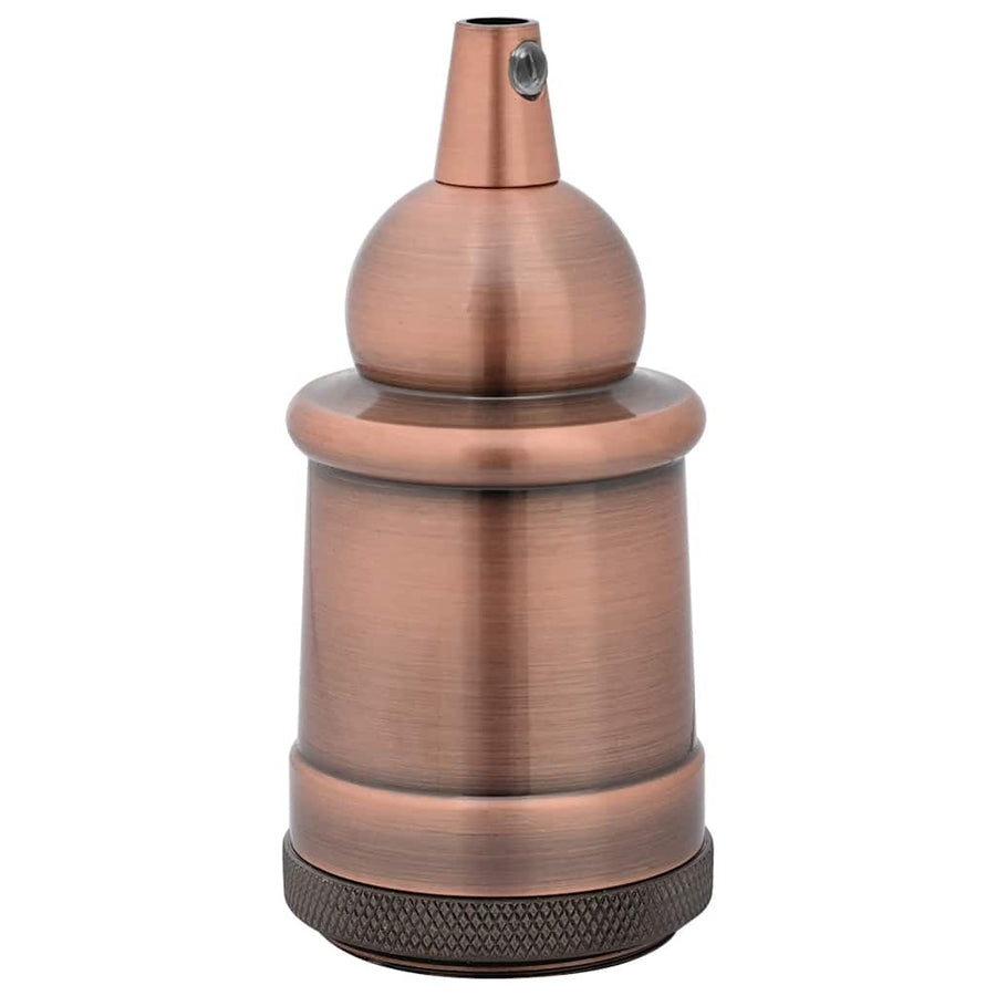 Lamphouders 2 st rood brons E27
