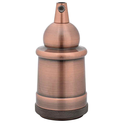 Lamphouders 2 st rood brons E27