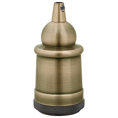 Lamphouders 2 st brons E27
