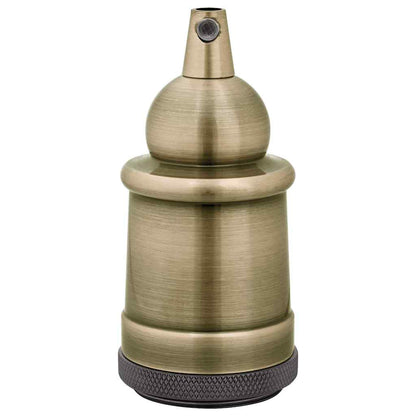 Lamphouders 2 st brons E27