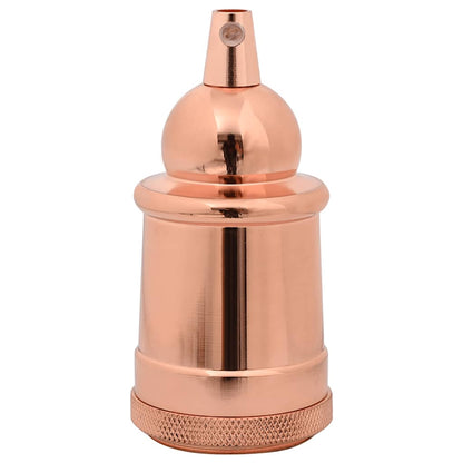 Lamphouders 2 st roségoud E27