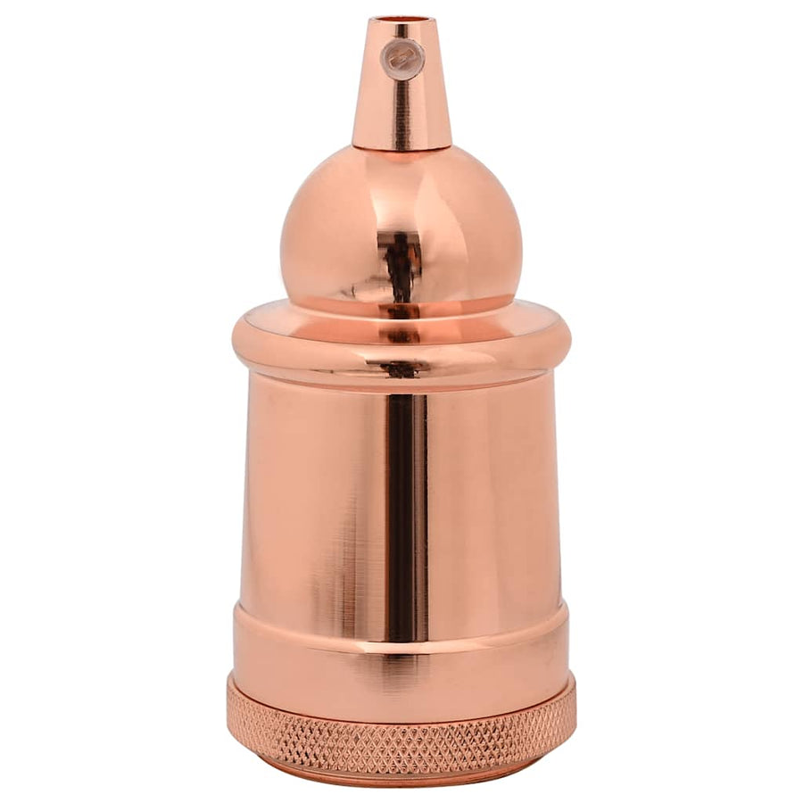 Lamphouders 2 st roségoud E27