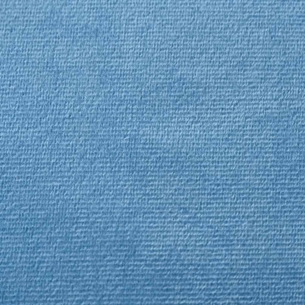 Kinderslaapbank zacht pluche blauw