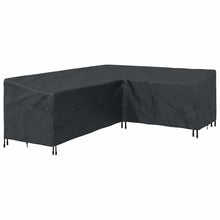 Hoes voor tuinmeubelen Zwart 260 x 210 x 80 cm 420D Oxford Stof