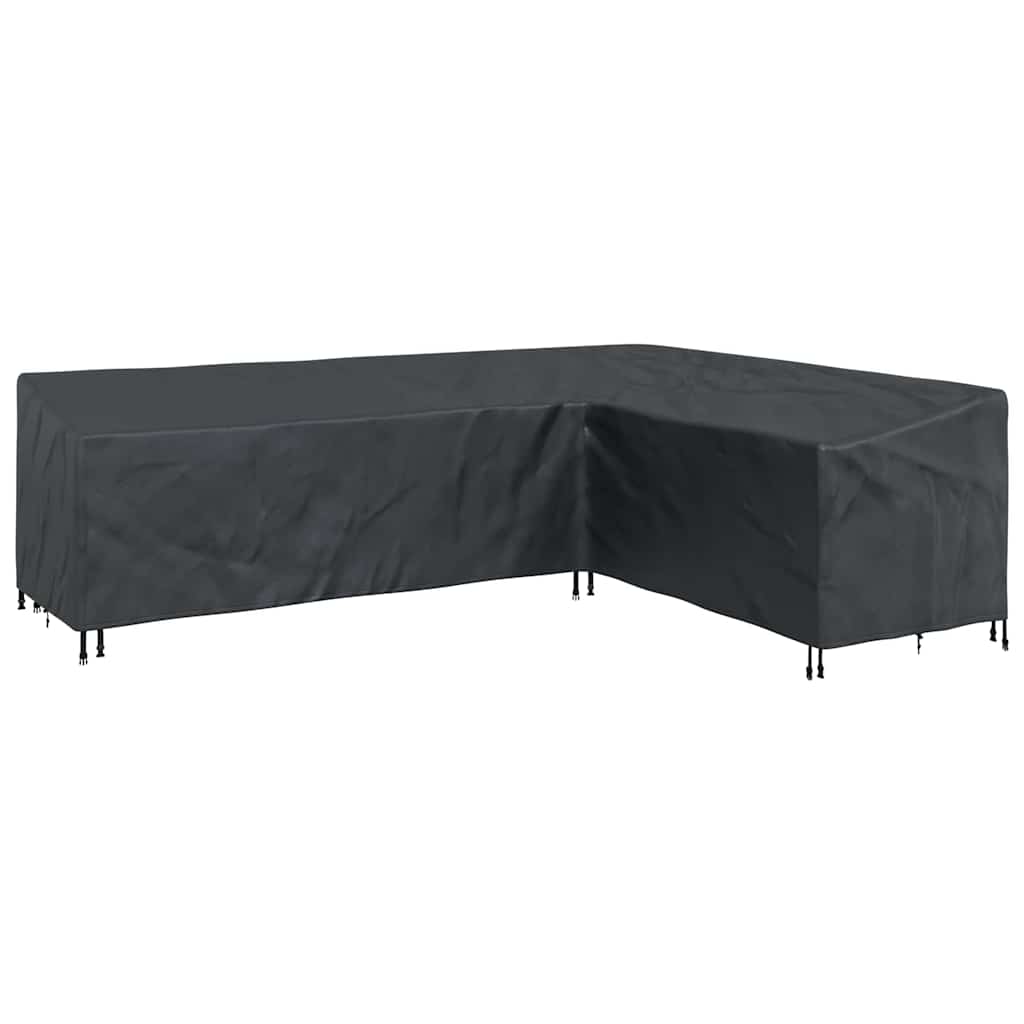 Buitenmeubelhoes Zwart 286 x 222 x 80 cm 210D stof