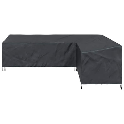 Buitenmeubelhoes Zwart 286 x 222 x 80 cm 210D stof