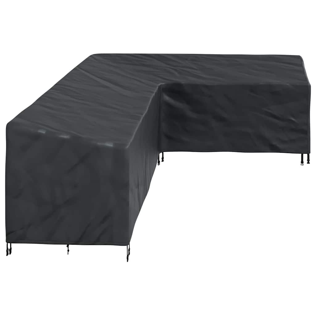 Buitenmeubelhoes Zwart 286 x 222 x 80 cm 420D stof