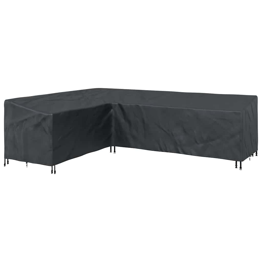 Buitenmeubelhoes Zwart 286 x 222 x 80 cm 210D stof