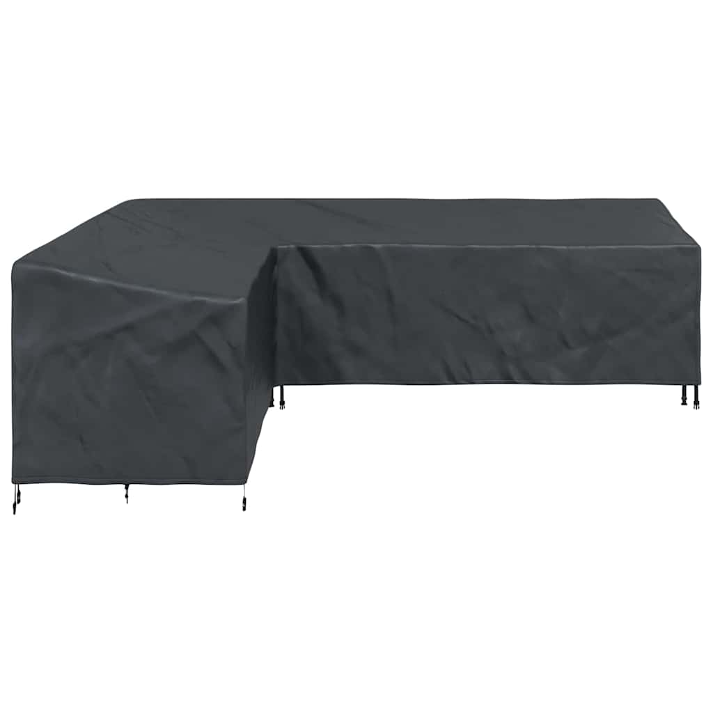 Buitenmeubelhoes Zwart 286 x 222 x 80 cm 210D stof