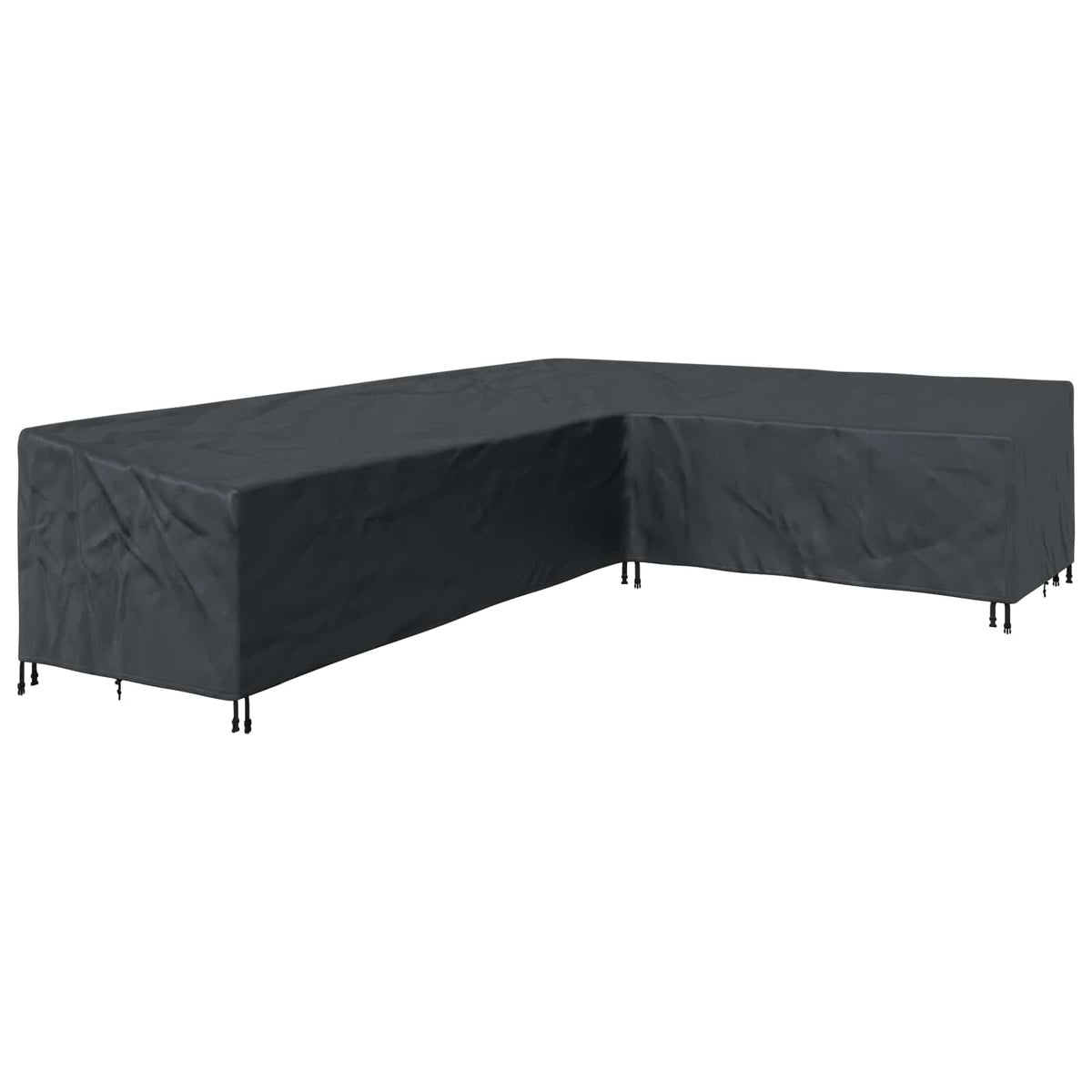 Meubelhoes 355 x 275 x 80 cm 600D Oxford Stof L-vorm Waterdicht