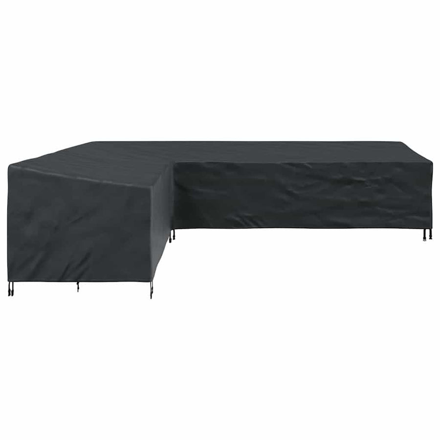 Hoes voor tuinmeubelen Zwart 355 x 275 x 80 cm 420D Oxford Stof