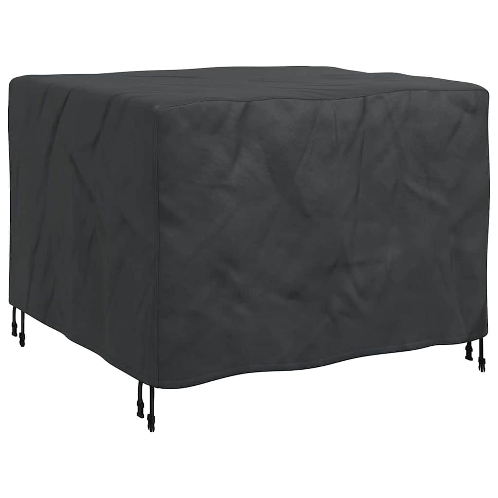 Hoes voor tuinmeubelen Zwart 113 x 113 x 73 cm 210D