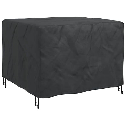 Hoes voor tuinmeubelen Zwart 113 x 113 x 73 cm 210D