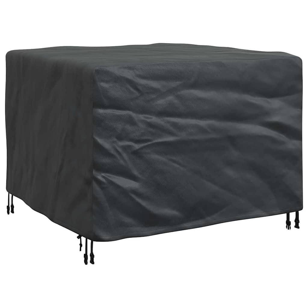 Hoes voor tuinmeubelen Zwart 113 x 113 x 73 cm 210D