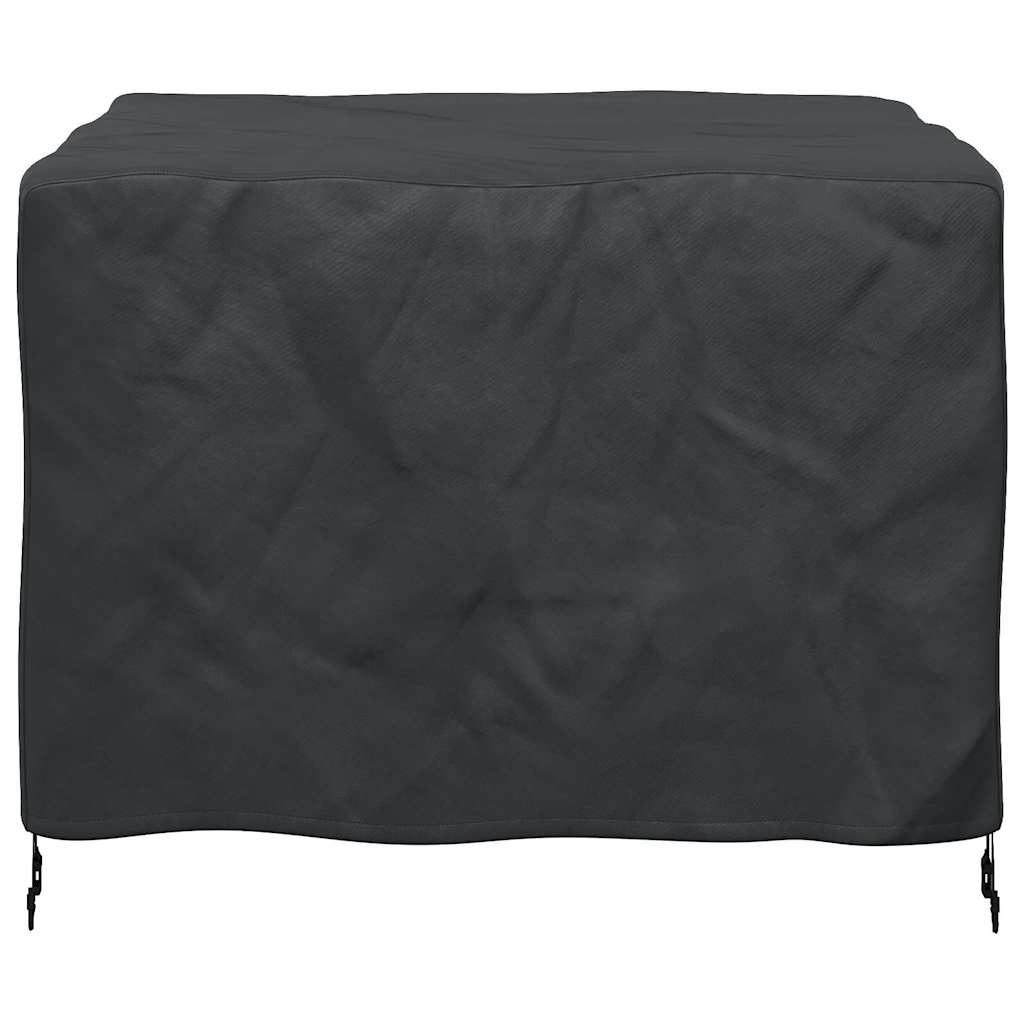 Hoes voor tuinmeubelen Zwart 113 x 113 x 73 cm 210D