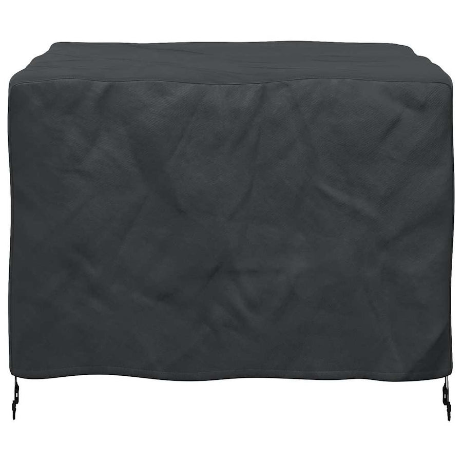 Hoes voor tuinmeubelen Zwart 113 x 113 x 73 cm 210D