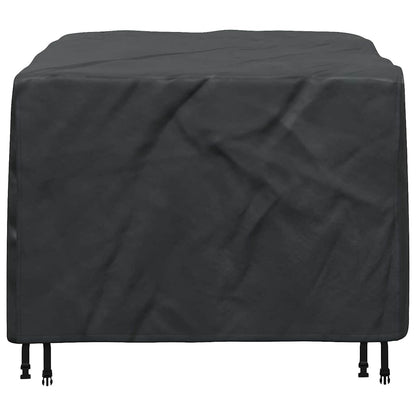 Hoes voor tuinmeubelen Zwart 113 x 113 x 73 cm 210D