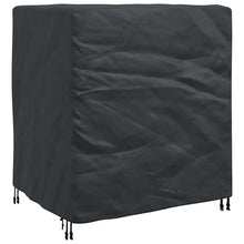 Hoes voor tuinmeubelen Zwart 116 x 100 x 120 cm 210D