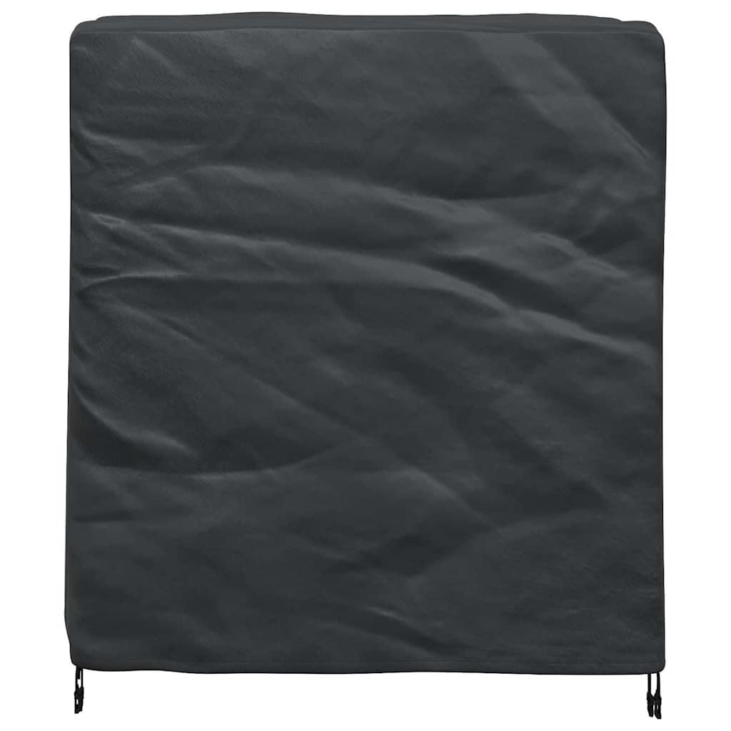 Hoes voor tuinmeubelen Zwart 116 x 100 x 120 cm 600D