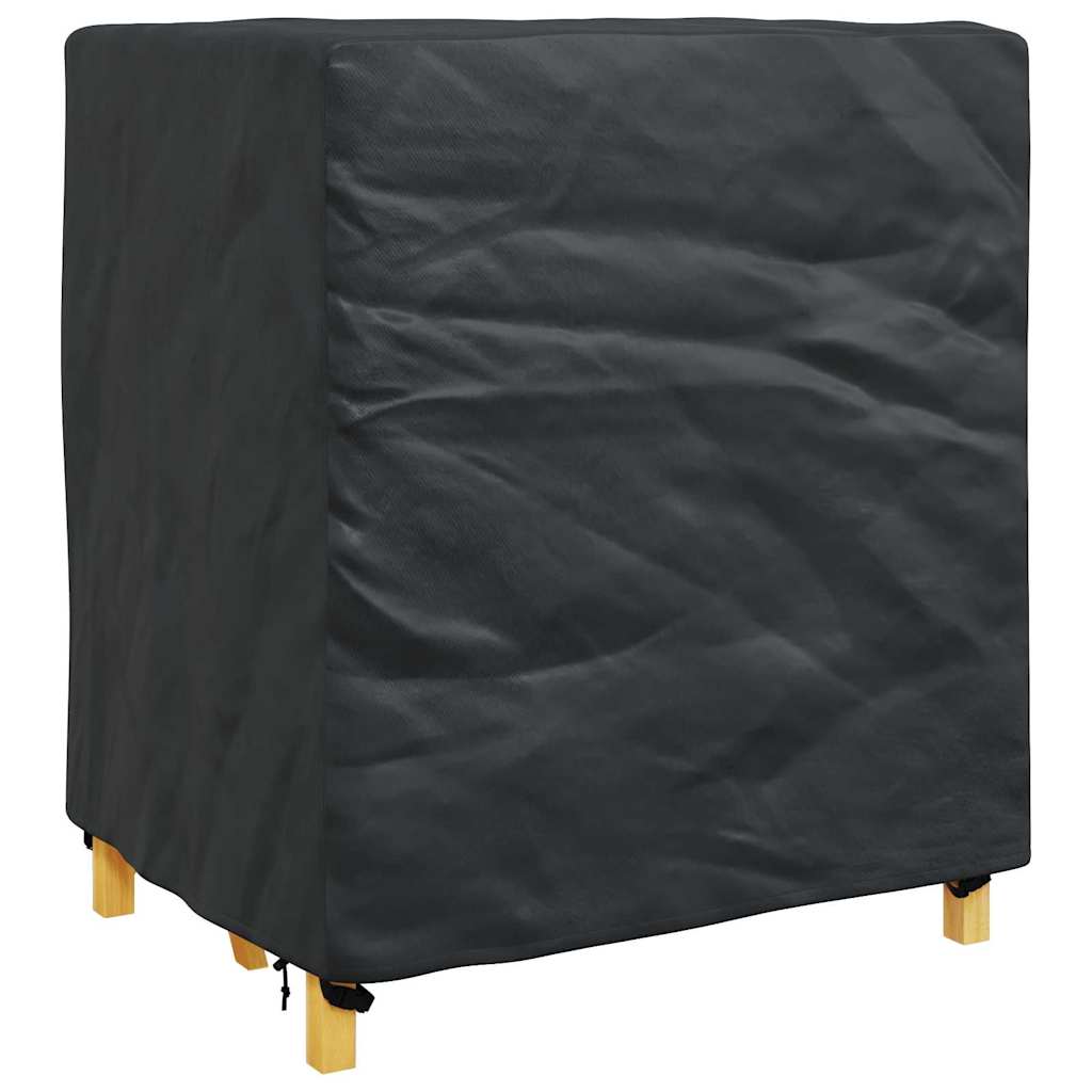 Hoes voor tuinmeubelen Zwart 116 x 100 x 120 cm 600D