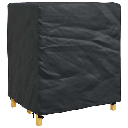 Hoes voor tuinmeubelen Zwart 116 x 100 x 120 cm 600D