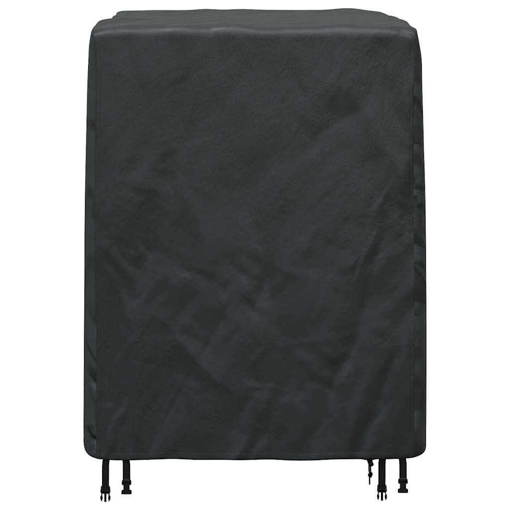 Hoes voor tuinmeubelen Zwart 116 x 100 x 120 cm 600D