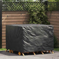 Meubelhoes Effen Zwart 125 x 125 x 74 cm Stof