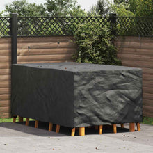 Hoes voor tuinmeubelen Zwart 143 x 225 x 90 cm 210D