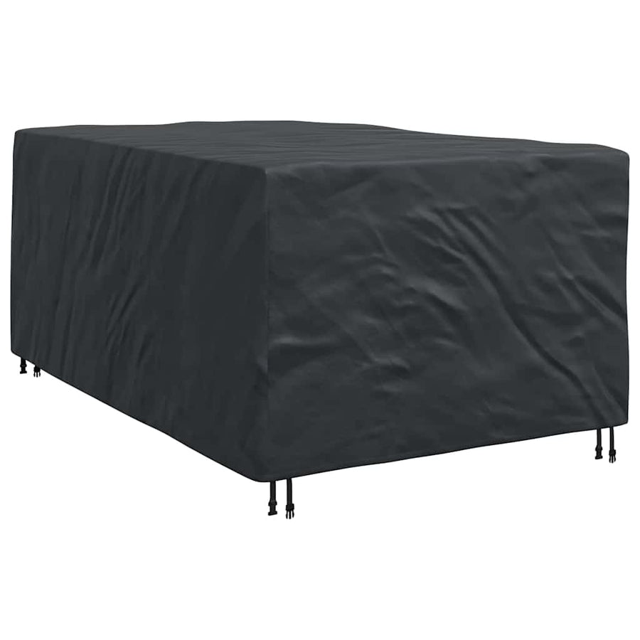 Hoes voor tuinmeubelen Zwart 143 x 225 x 90 cm 420D