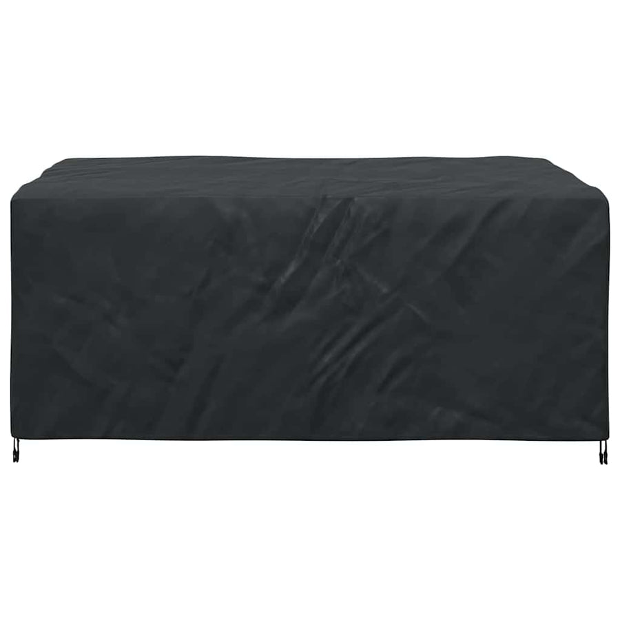 Hoes voor tuinmeubelen Zwart 143 x 225 x 90 cm 600D