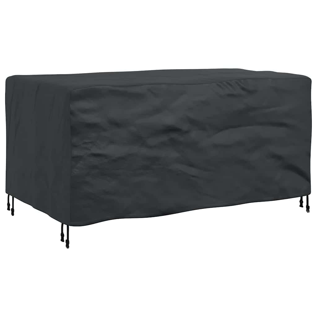 Hoes voor tuinmeubelen Zwart 160 x 100 x 70 cm 210D