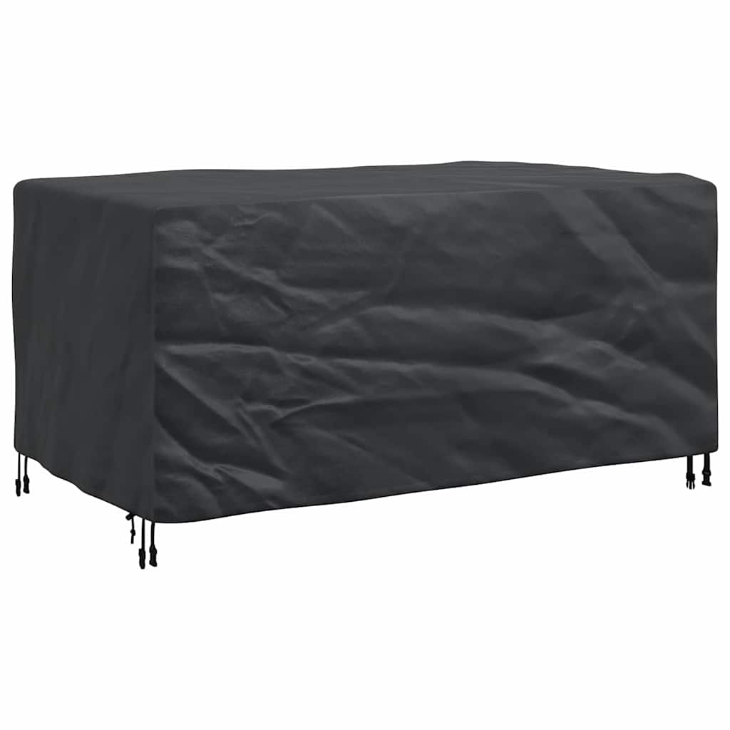 Hoes voor tuinmeubelen Zwart 160 x 100 x 70 cm 210D