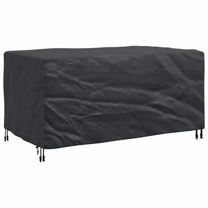Hoes voor tuinmeubelen Zwart 160 x 100 x 70 cm 210D