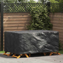 Hoes voor tuinmeubelen Zwart 172 x 113 x 73 cm 600D