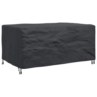 Hoes voor tuinmeubelen Zwart 172 x 113 x 73 cm 600D