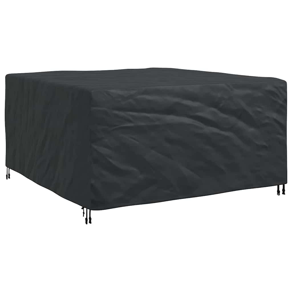 Hoes voor tuinmeubelen Zwart 180 x 190 x 85 cm 210D