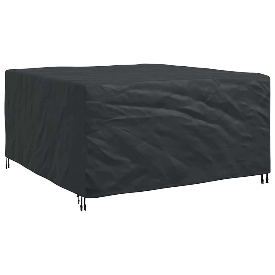 Hoes voor tuinmeubelen Zwart 180 x 190 x 85 cm 210D