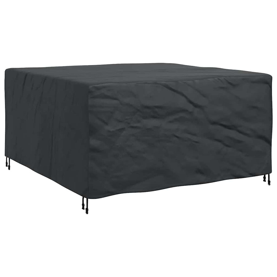 Hoes voor tuinmeubelen Zwart 180 x 190 x 85 cm 210D