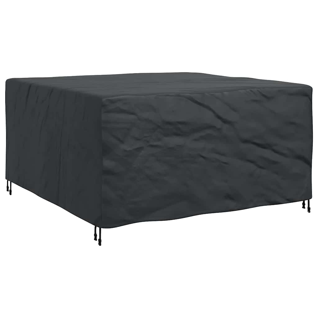 Hoes voor tuinmeubelen Zwart 180 x 190 x 85 cm 600D